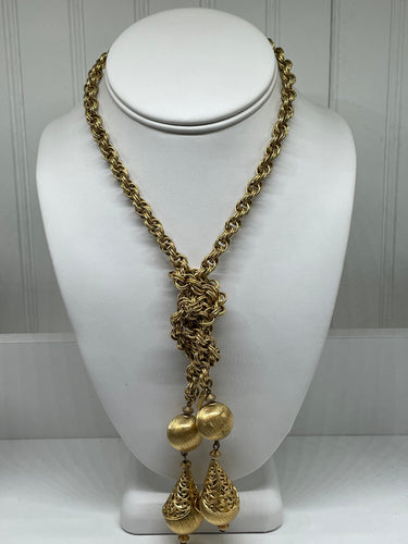 1968 Monet Bolero Gold Necklace Bloomers and Frocks